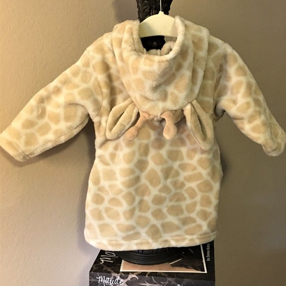 HUDSON BABY Soft Plush Baby Bathrobe  |  0-9M - Picture 4 of 8